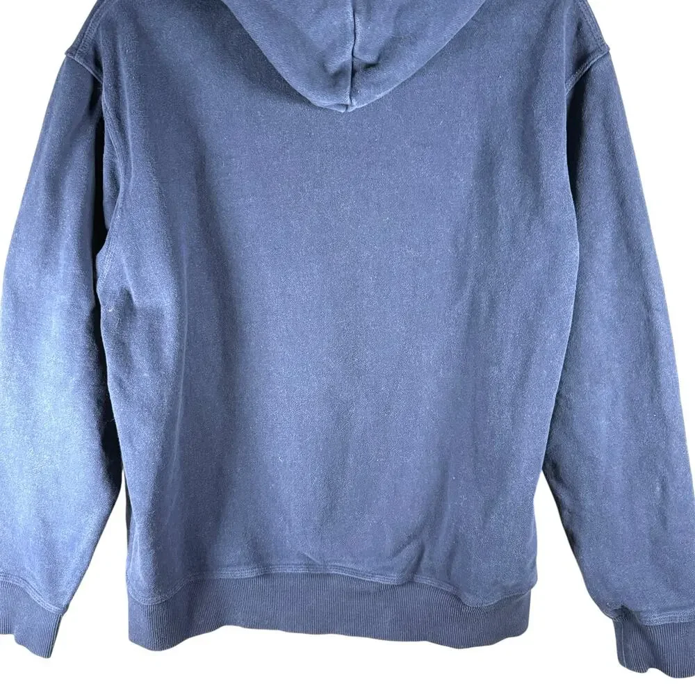 KITH 2016 Navy Original Box Logo Pullover Hoodie Men’s S - Designer Rare Preppy - Picture 8 of 16